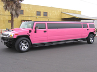 pink limo hire edinburgh