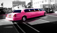 kent pink limo hire