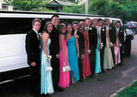 school prom limo hire