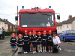 Fire Engine limo hire interior in Newcastle, Sunderland, Durham, North East for childrens party