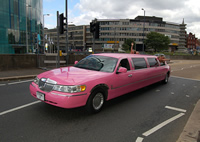 birmingham pink limo hire