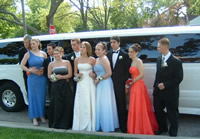 prom limo hire london