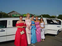 school prom limo hire newcastle