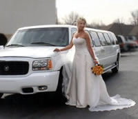 Bride limousine rental