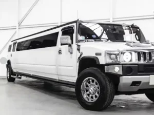 A White Hummer for a Hen Do in Central London